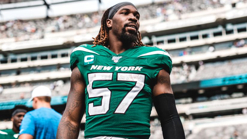 New York Jets-spelare C. J. Mosley tillkännagav sitt tillbakadragande från spelet